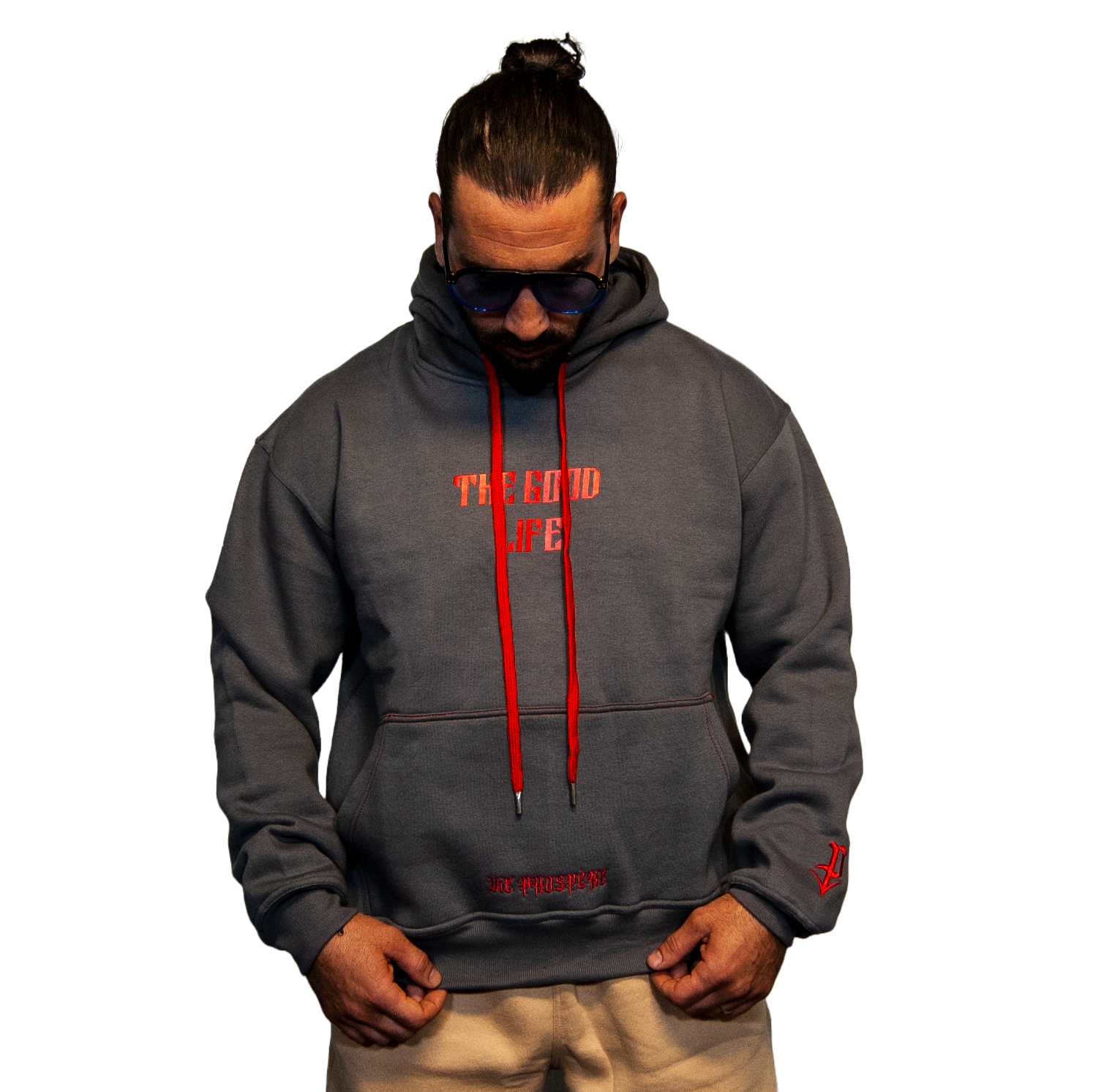 Oversized Hoodie The Good Life Vintage Grey – “Opening Act”