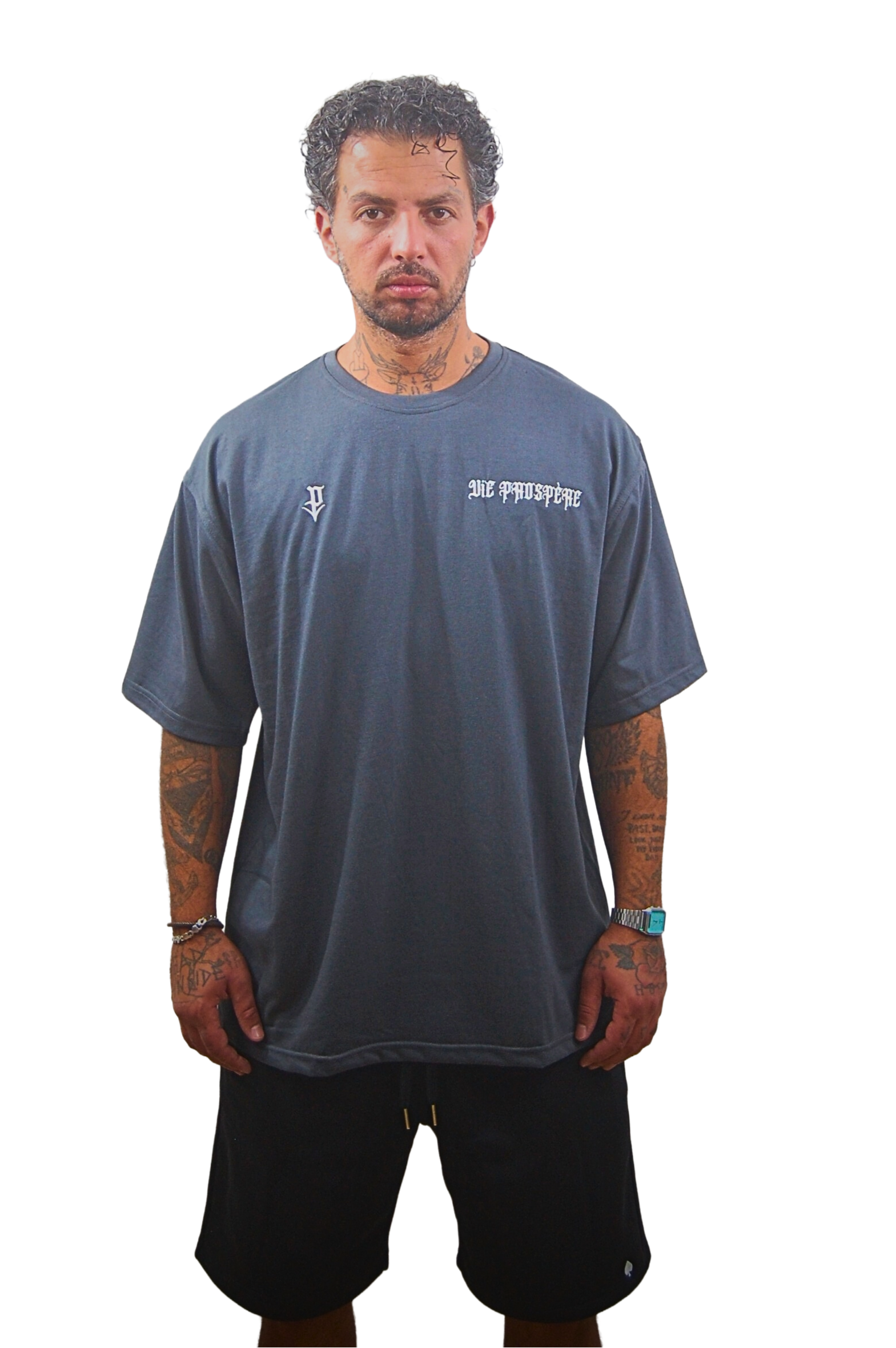 OVERSIZED TEE "THE BASIC" GREY - SECOND DROP