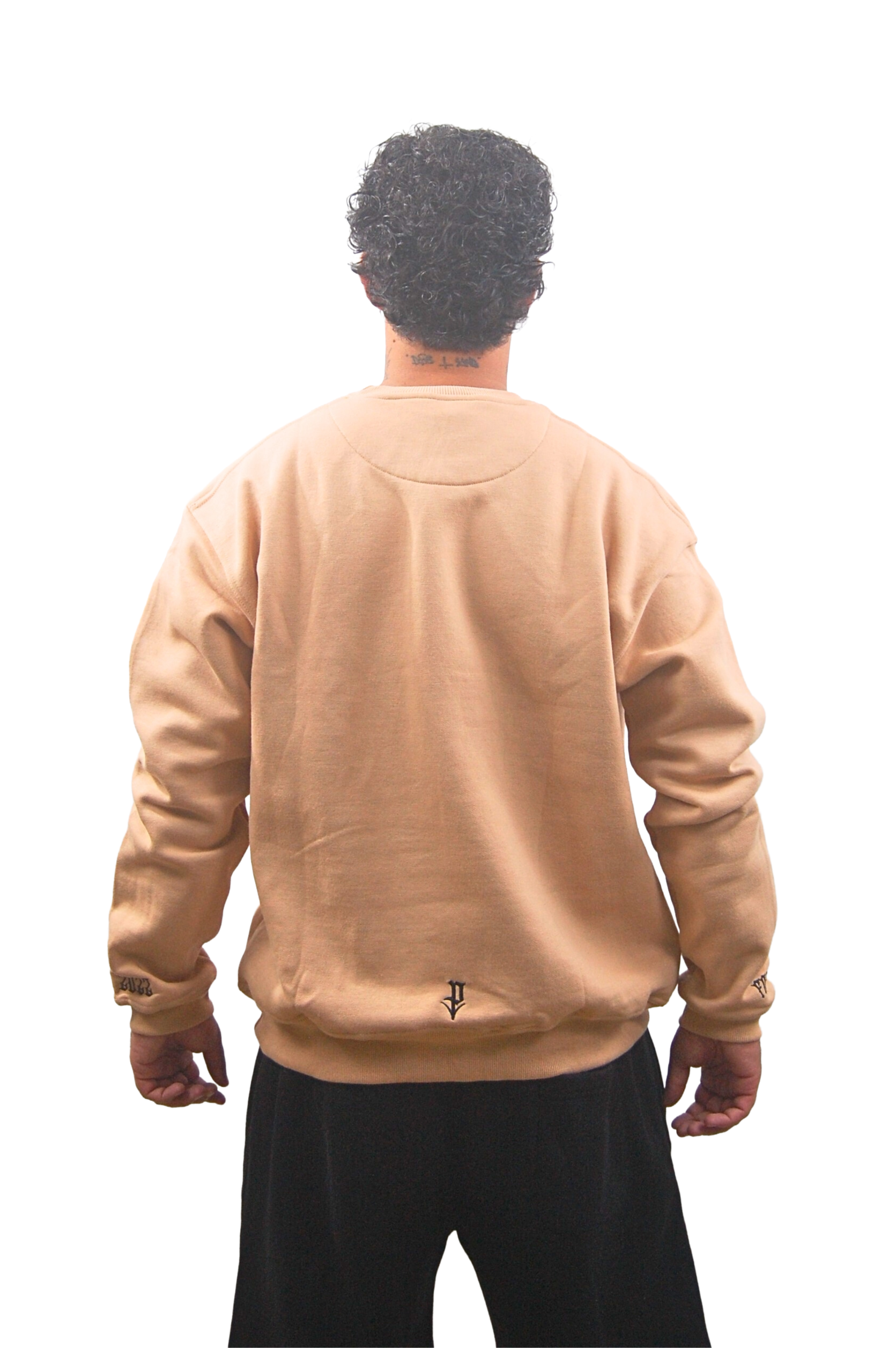 OVERSIZED SWEATSHIRT "FOREVER" BEIGE - SECOND DROP