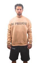 OVERSIZED SWEATSHIRT "FOREVER" BEIGE - SECOND DROP