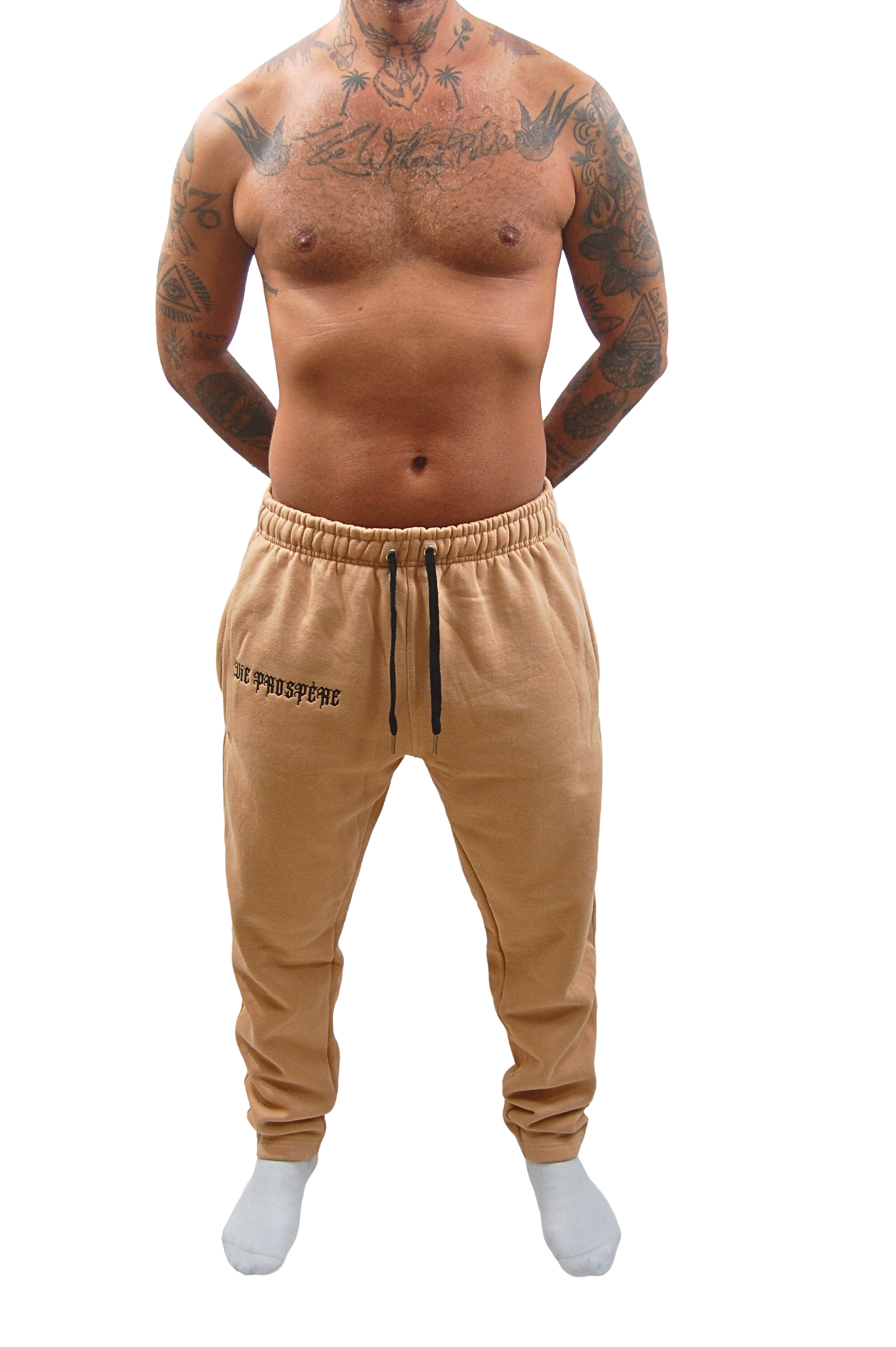 TRACK PANT "FOREVER" BEIGE - SECOND DROP