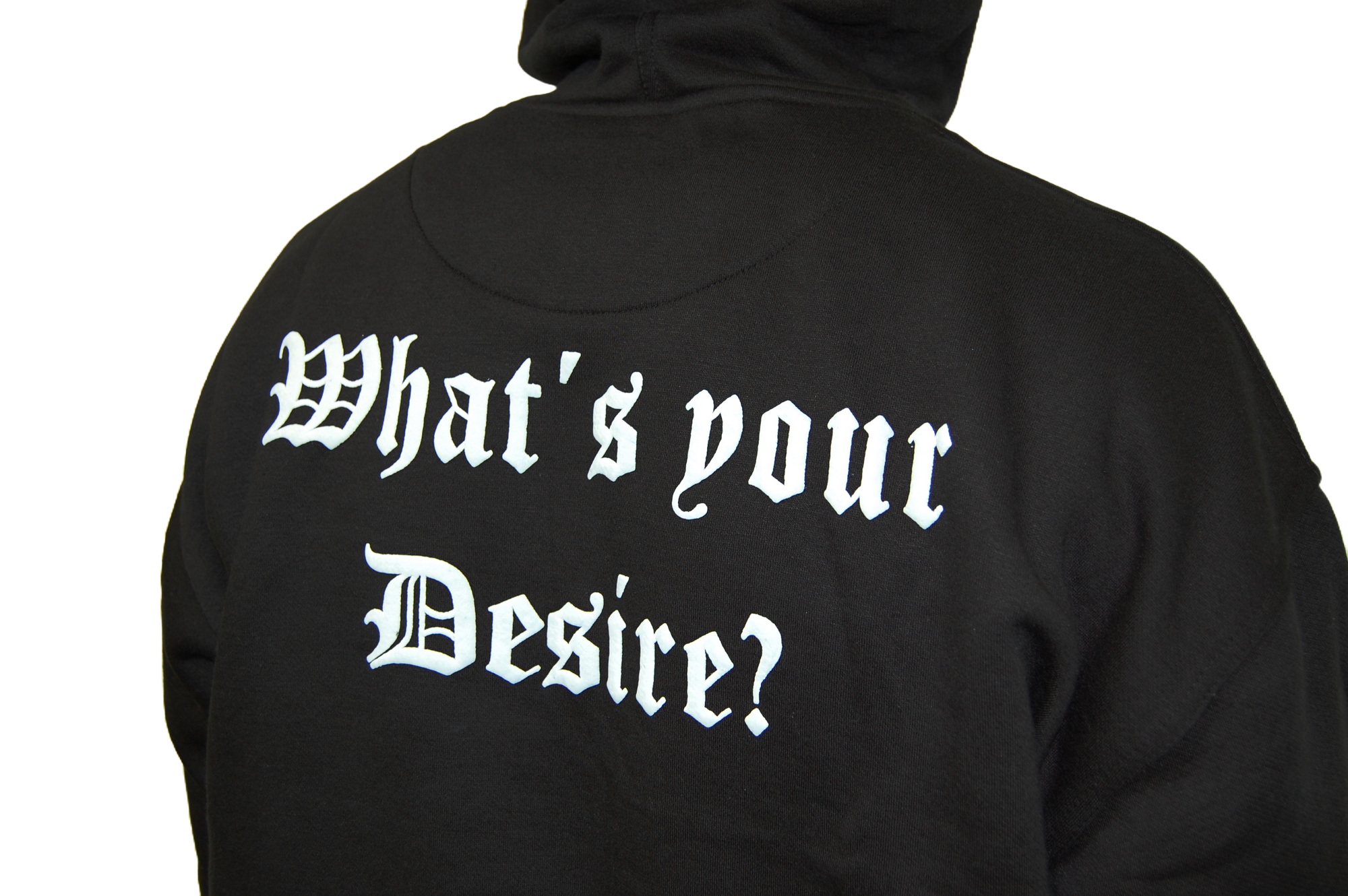 OVERSIZED HOODIE "DESIRE" BLACK - "SECOND DROP"