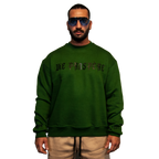 Oversized Sweatshirt Forever Navy Green – “Opening Act”
