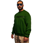 Oversized Sweatshirt Forever Navy Green – “Opening Act”