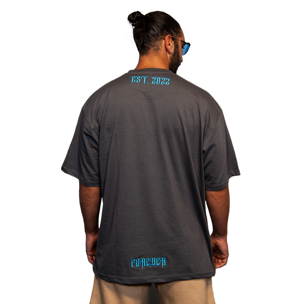 Oversized Tee The Pocket Vintage Grey - "Opening Act"