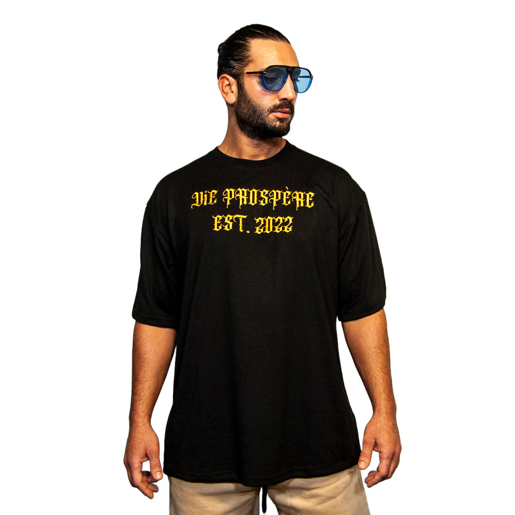 Oversized Tee Forever Black – “Opening Act”