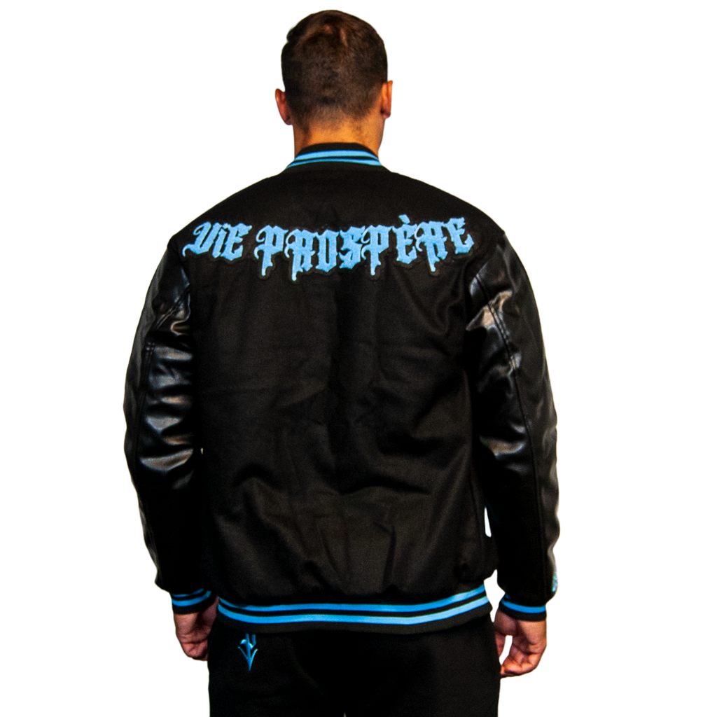 College Jacke Letterman Black – “Opening Act”