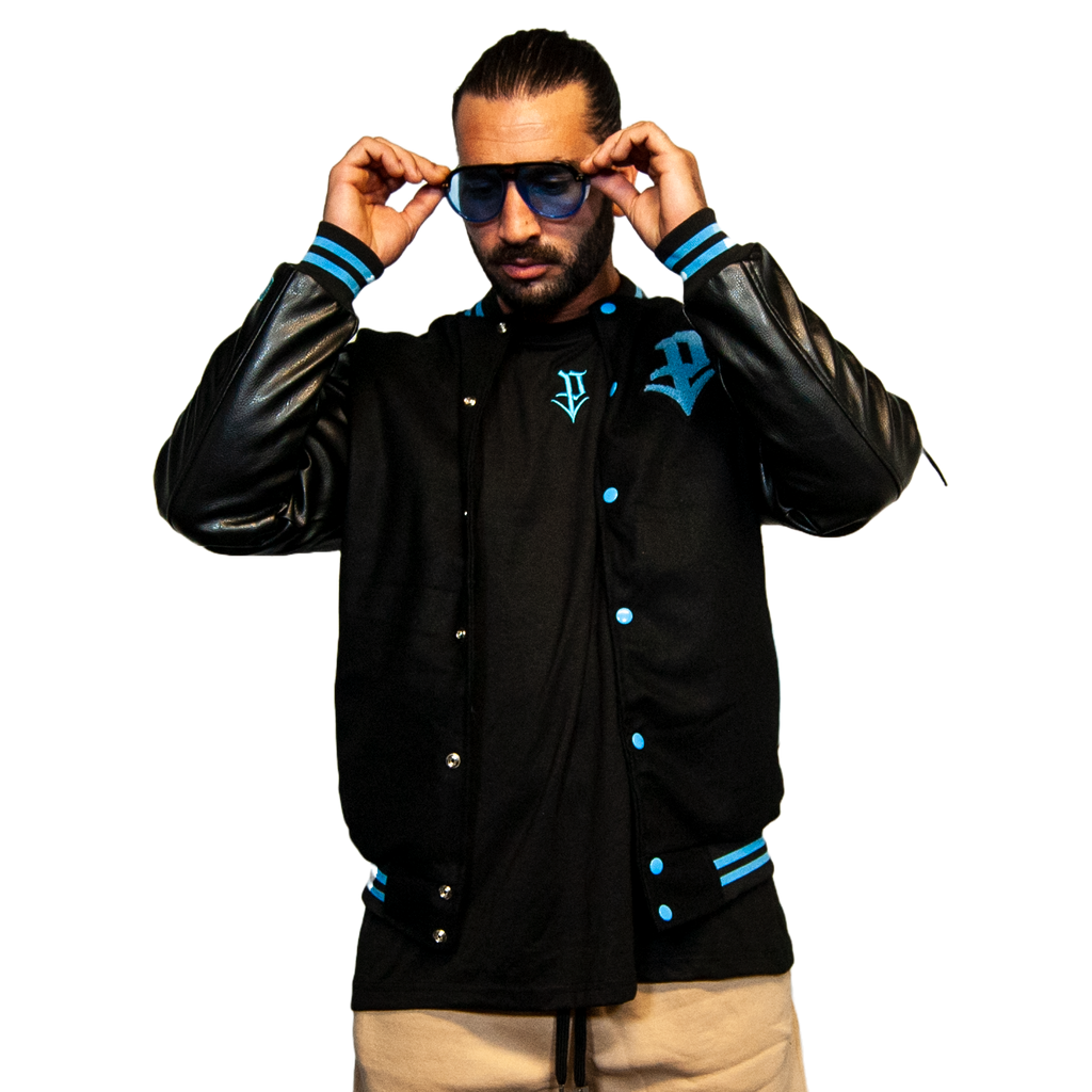College Jacke Letterman Black – “Opening Act”