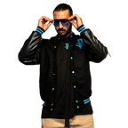 College Jacke Letterman Black – “Opening Act”