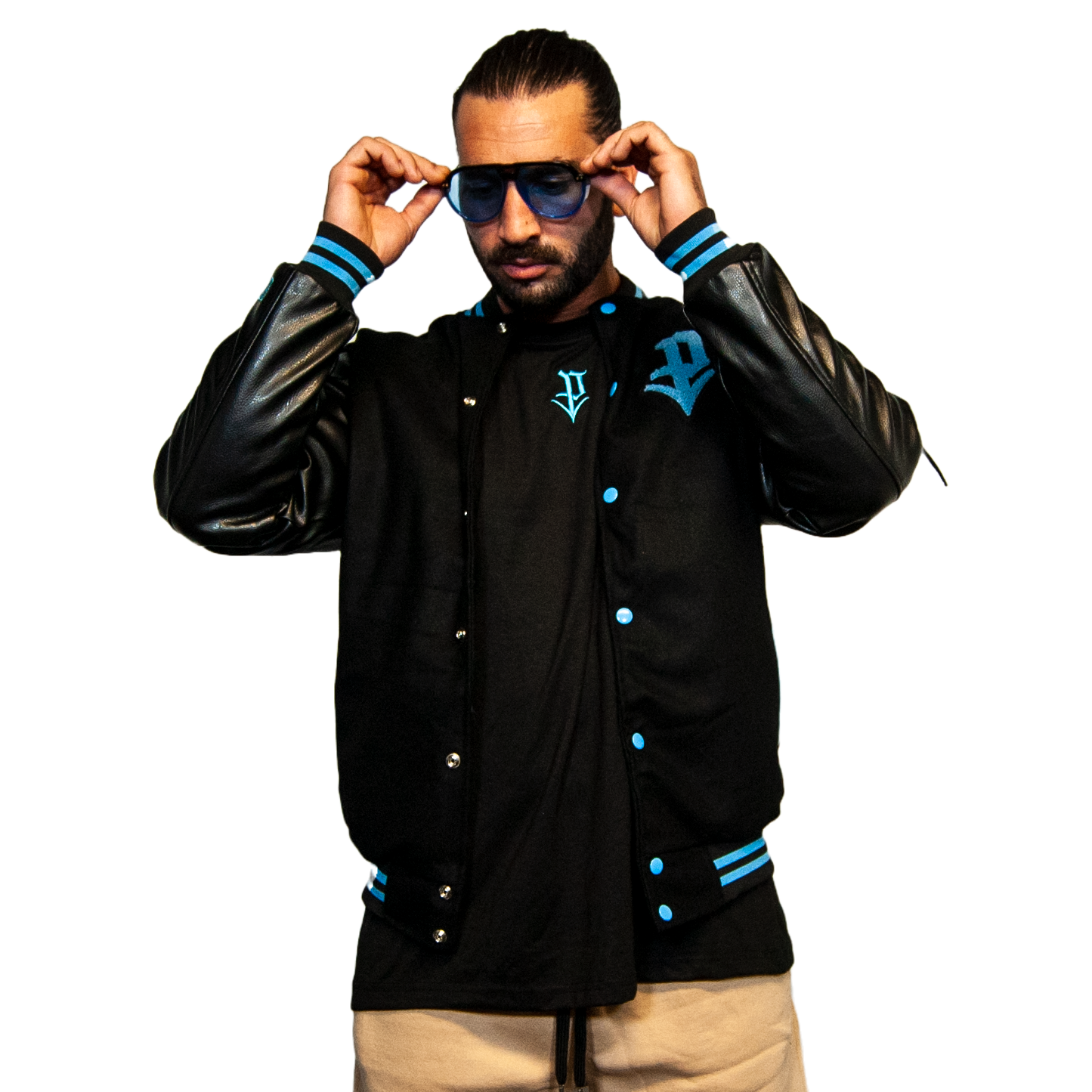 College Jacke Letterman Black – “Opening Act”
