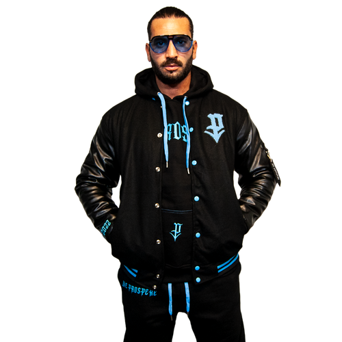 College Jacke Letterman Black – “Opening Act”