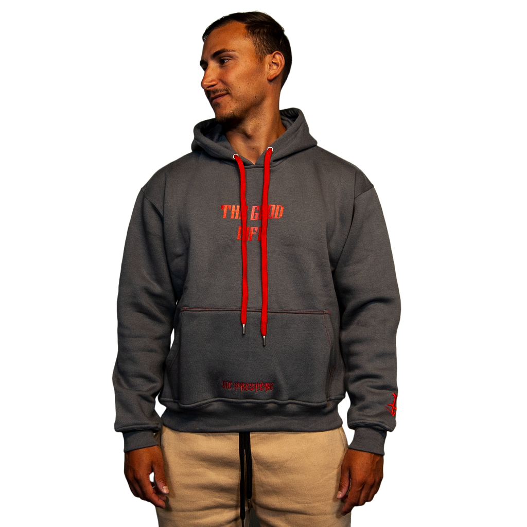 Oversized Hoodie The Good Life Vintage Grey – “Opening Act”