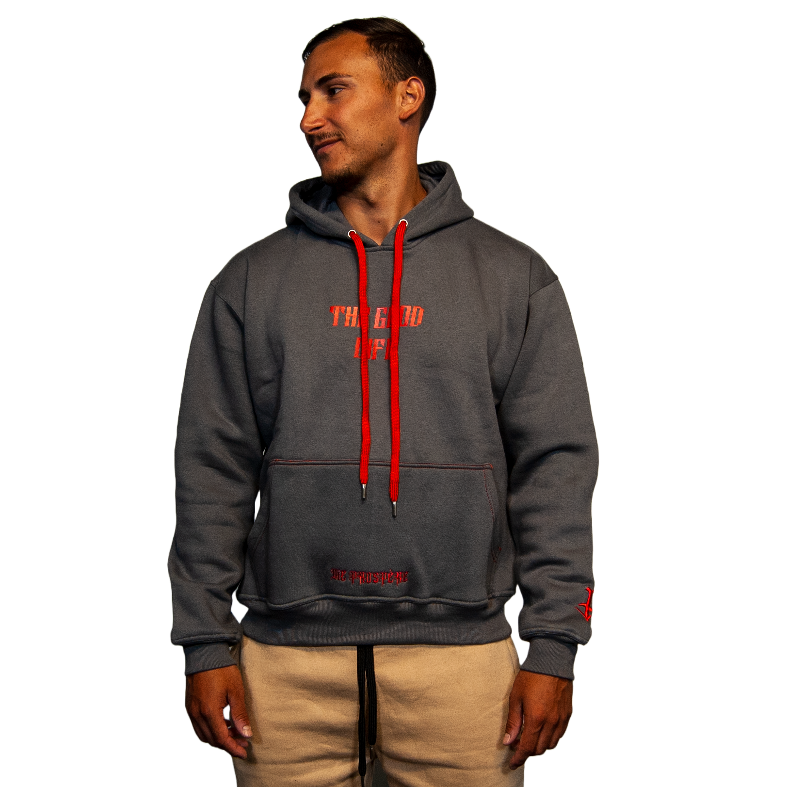 Oversized Hoodie The Good Life Vintage Grey – “Opening Act”