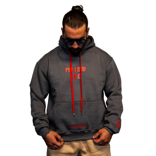 Oversized Hoodie The Good Life Vintage Grey – “Opening Act”