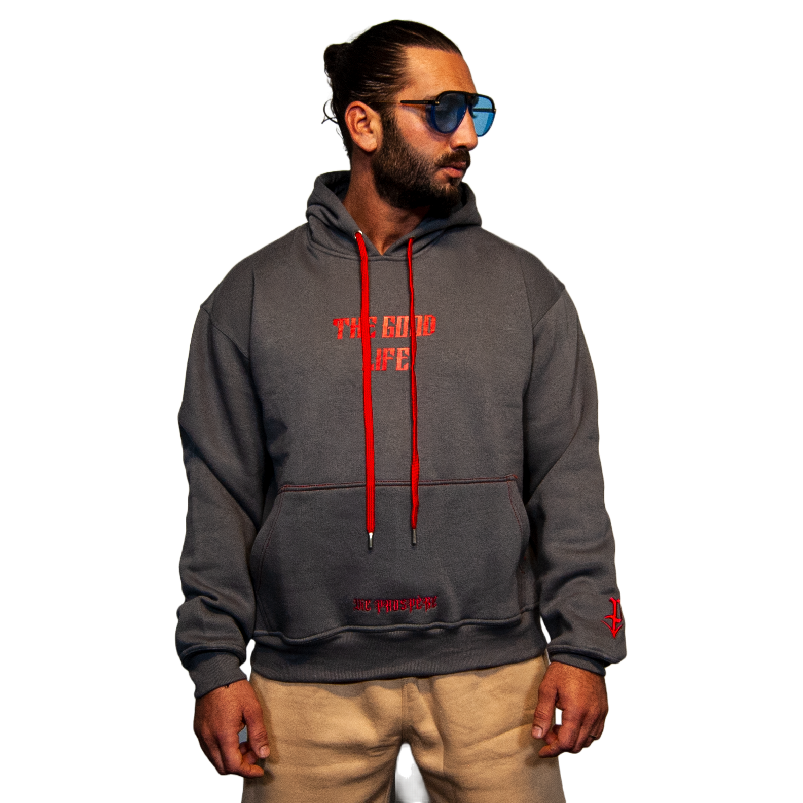 Oversized Hoodie The Good Life Vintage Grey – “Opening Act”