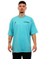OVERSIZED TEE "THE BASIC" TURQUOISE - SECOND DROP