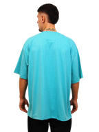 OVERSIZED TEE "THE BASIC" TURQUOISE - SECOND DROP