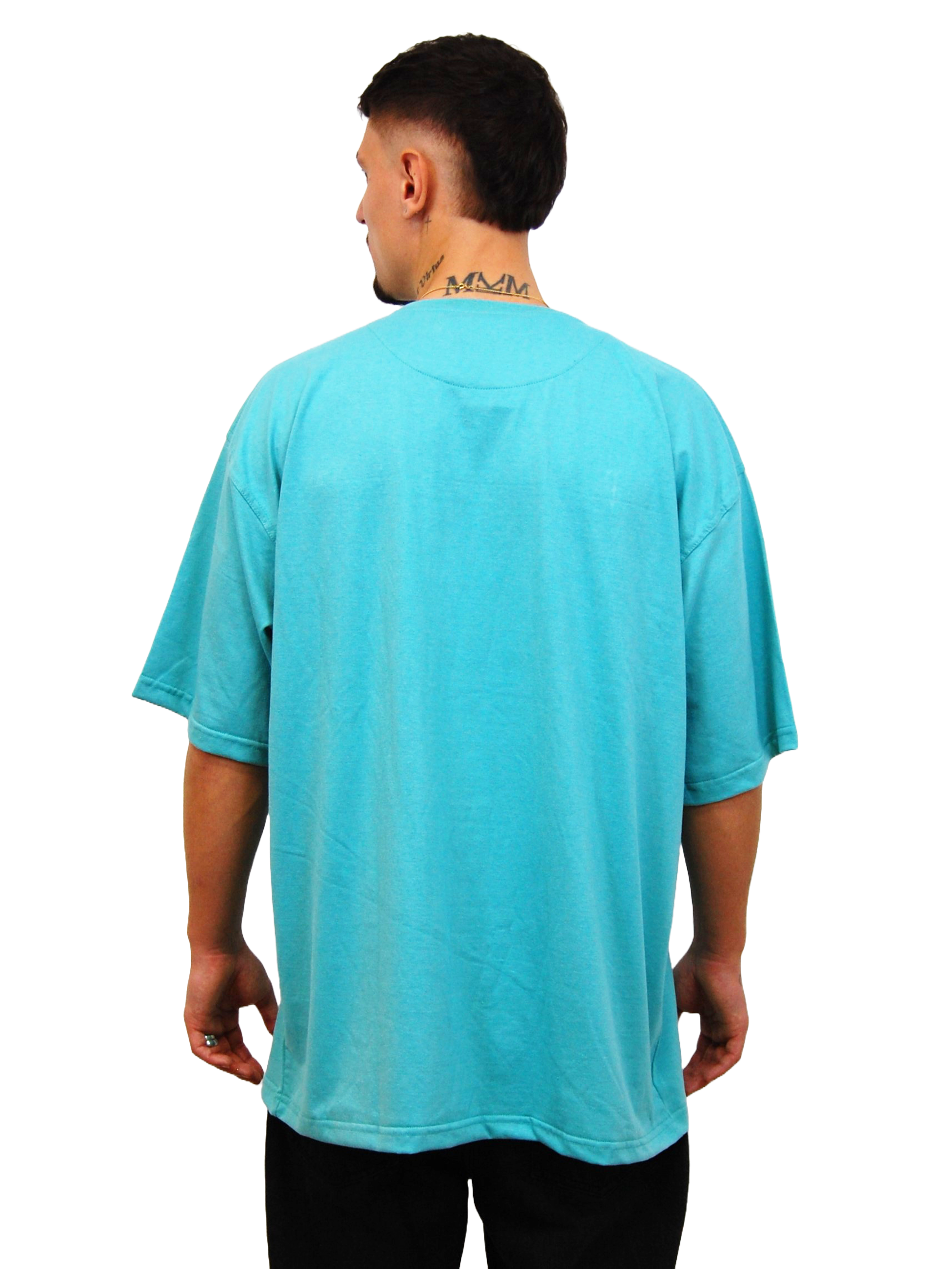 OVERSIZED TEE "THE BASIC" TURQUOISE - SECOND DROP