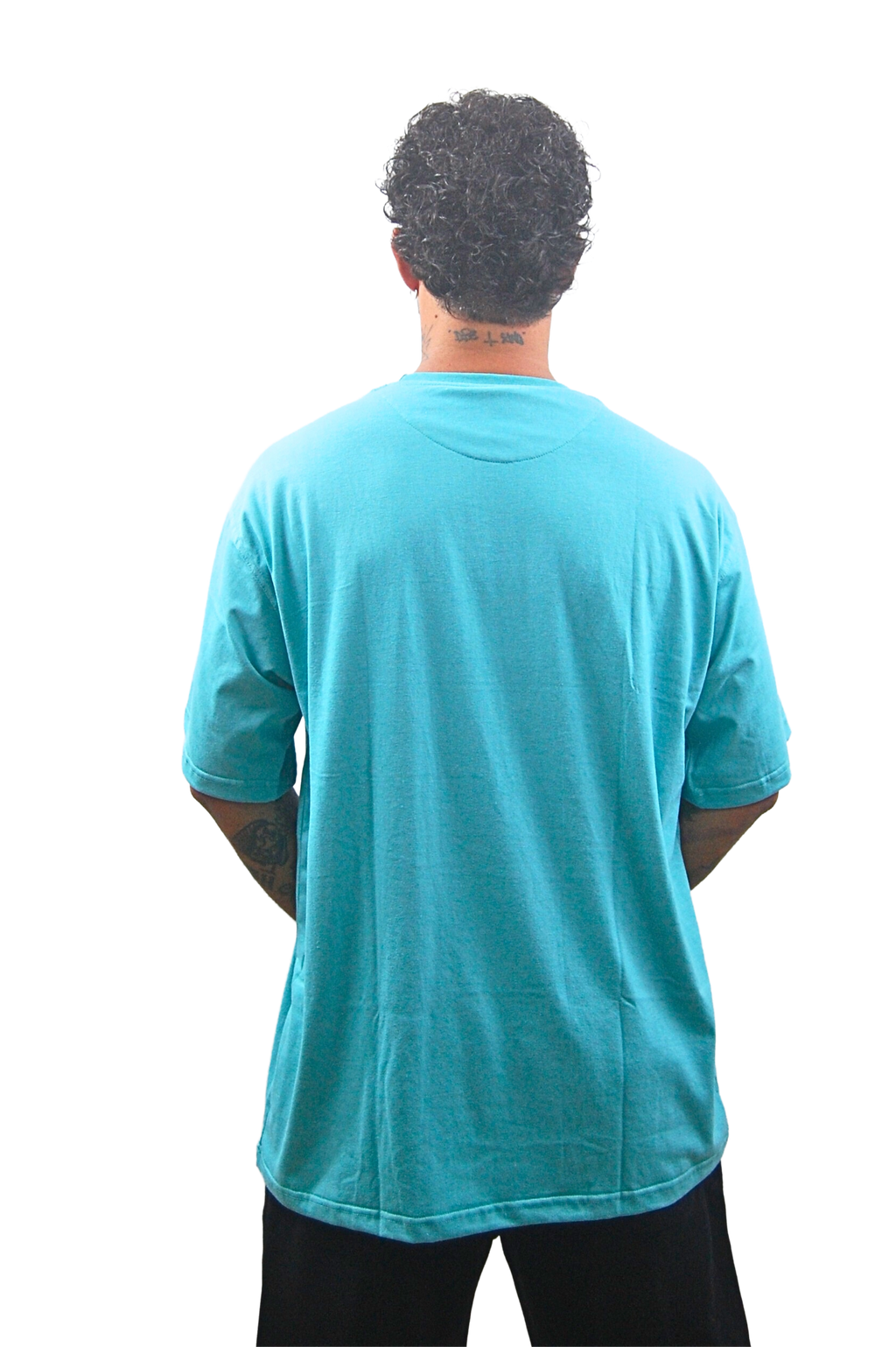 OVERSIZED TEE "THE BASIC" TURQUOISE - SECOND DROP