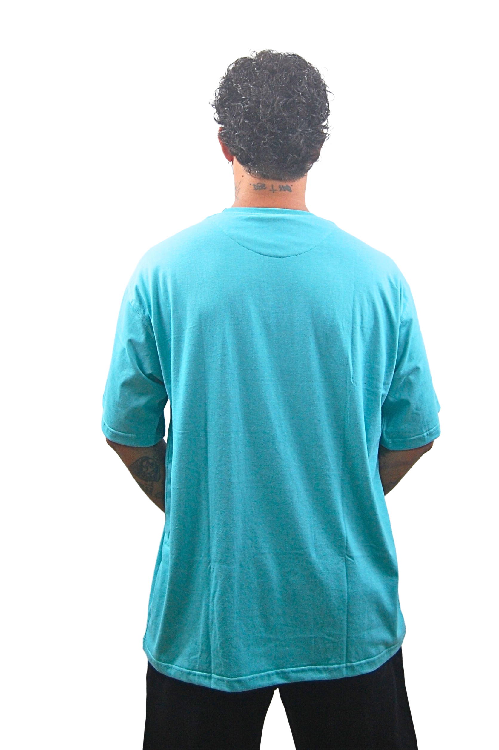 OVERSIZED TEE "THE BASIC" TURQUOISE - SECOND DROP