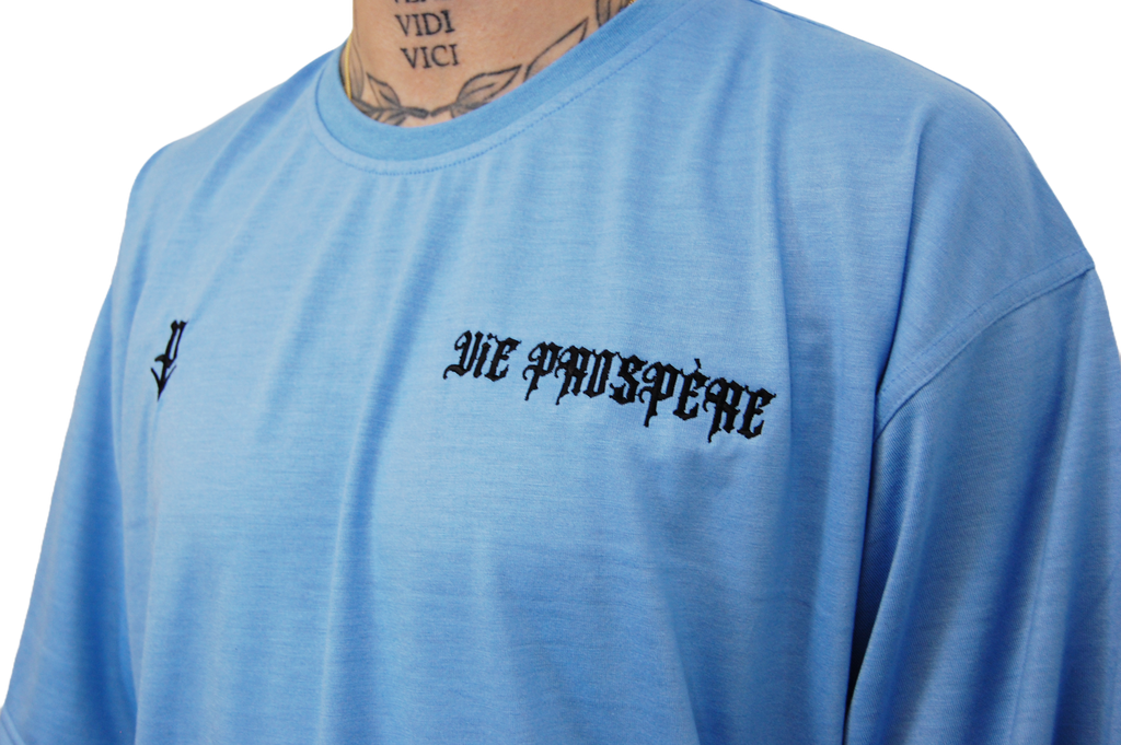 OVERSIZED TEE "THE BASIC" BLUE - SECOND DROP