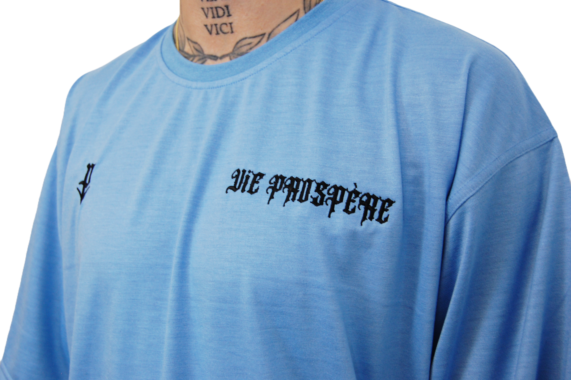 OVERSIZED TEE "THE BASIC" BLUE - SECOND DROP