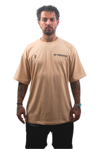 OVERSIZED TEE "REMEMBER" BEIGE - SECOND DROP