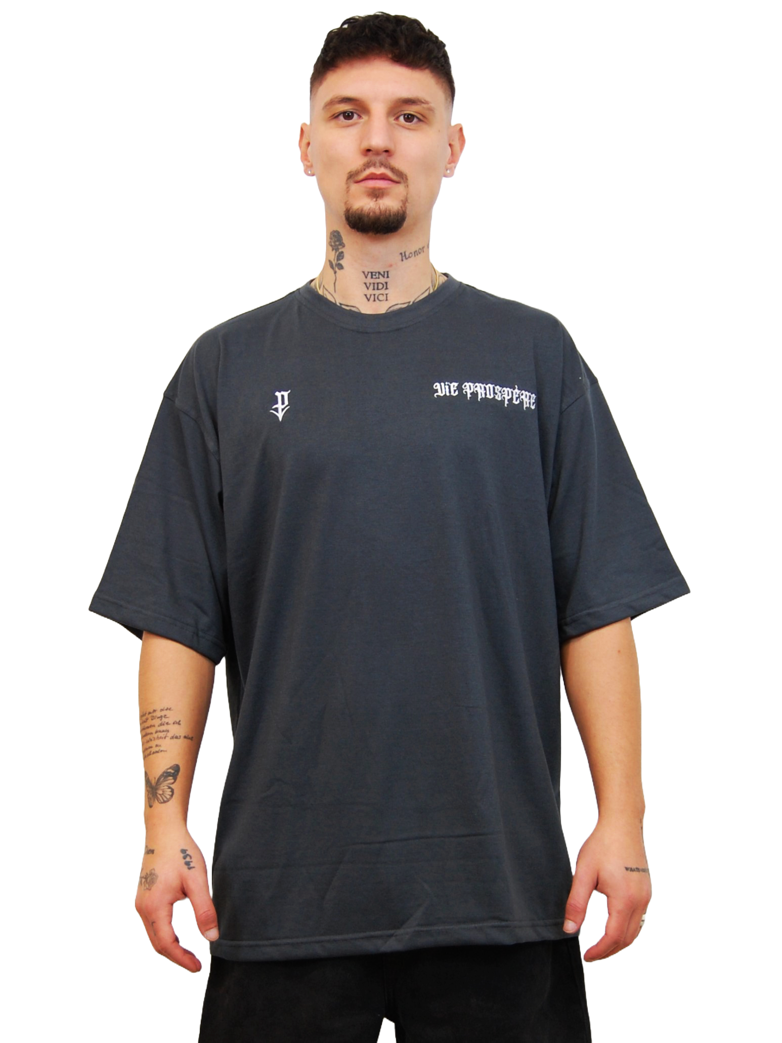 OVERSIZED TEE "THE BASIC" GREY - SECOND DROP