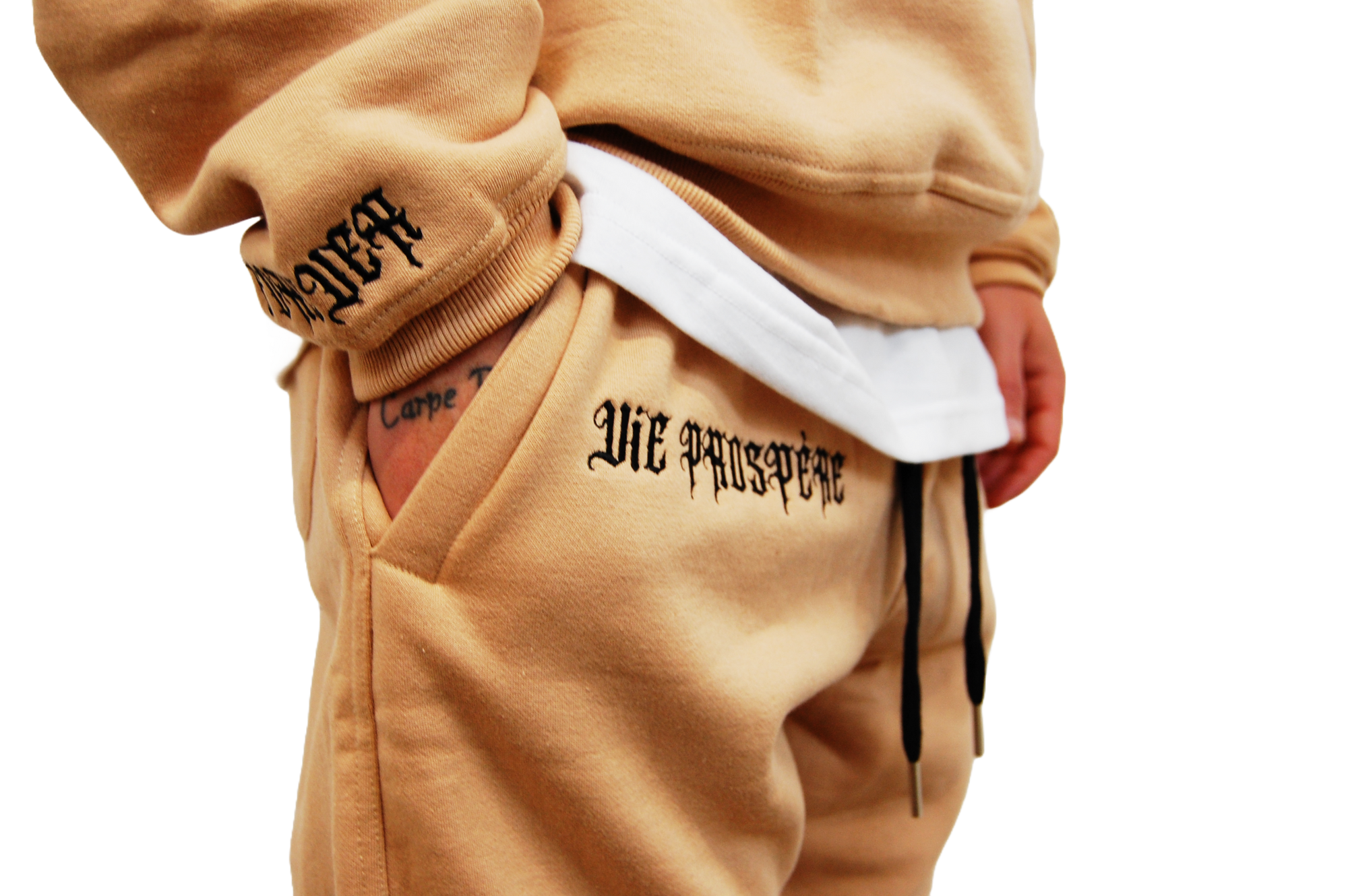 OVERSIZED SWEATSHIRT "FOREVER" BEIGE - SECOND DROP