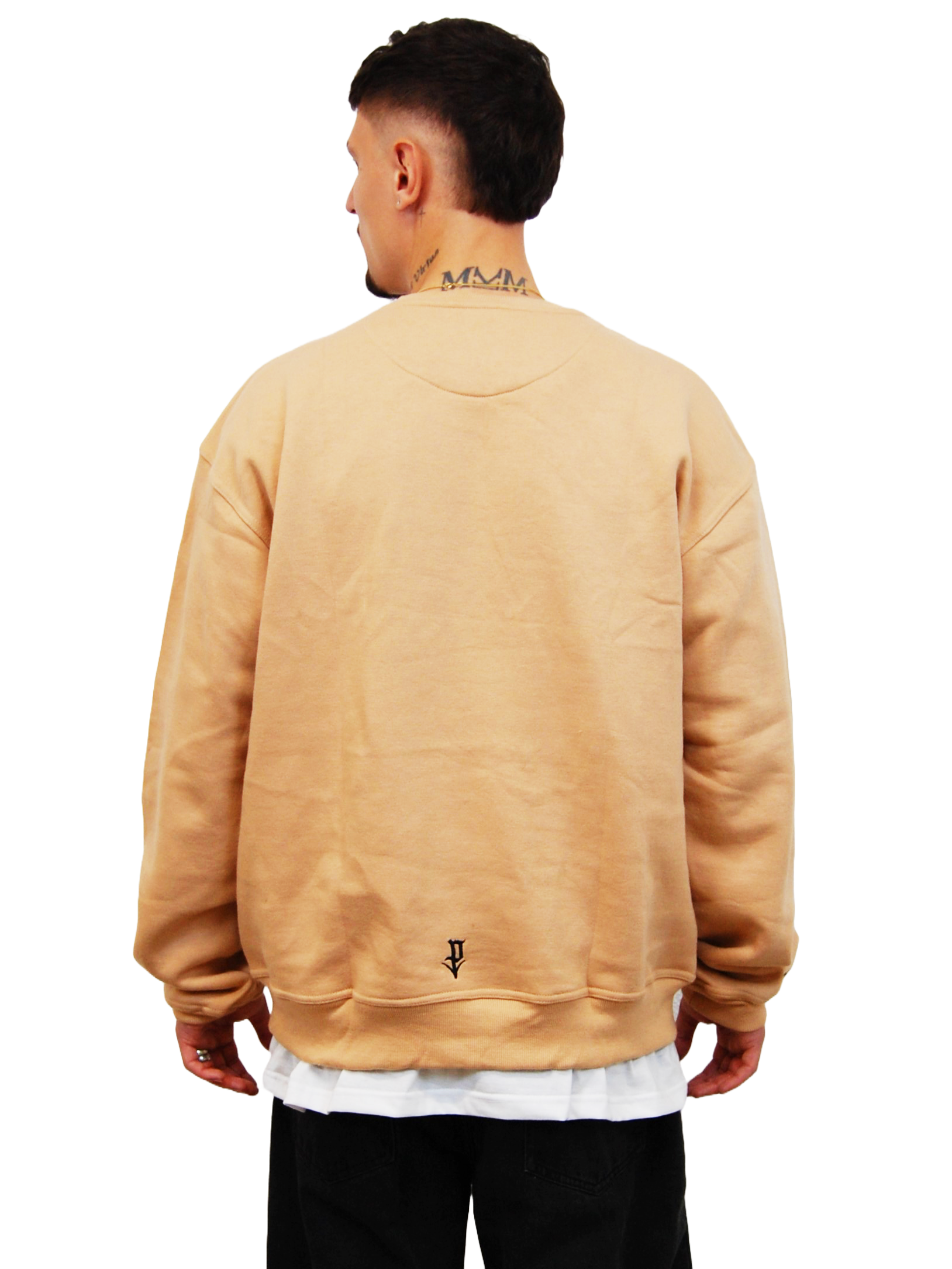 OVERSIZED SWEATSHIRT "FOREVER" BEIGE - SECOND DROP